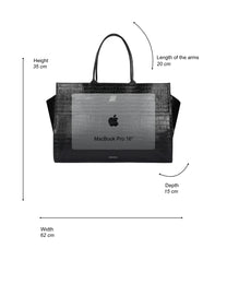 GIGI BLACK CROCO
