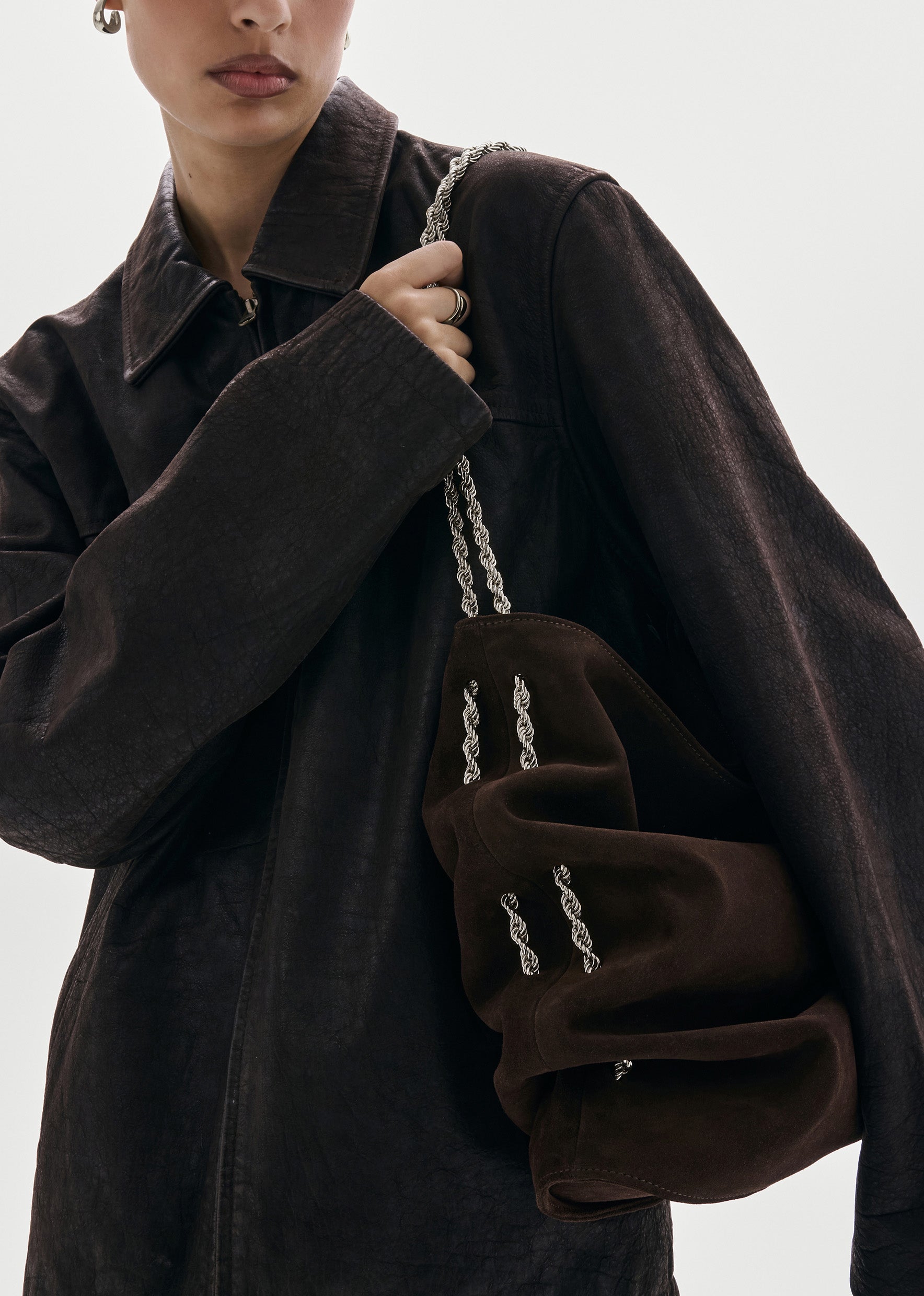 ELTA MAXI CHOCOLATE SUEDE