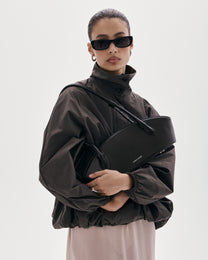 SCULPTA BLACK SMOOTH LEATHER