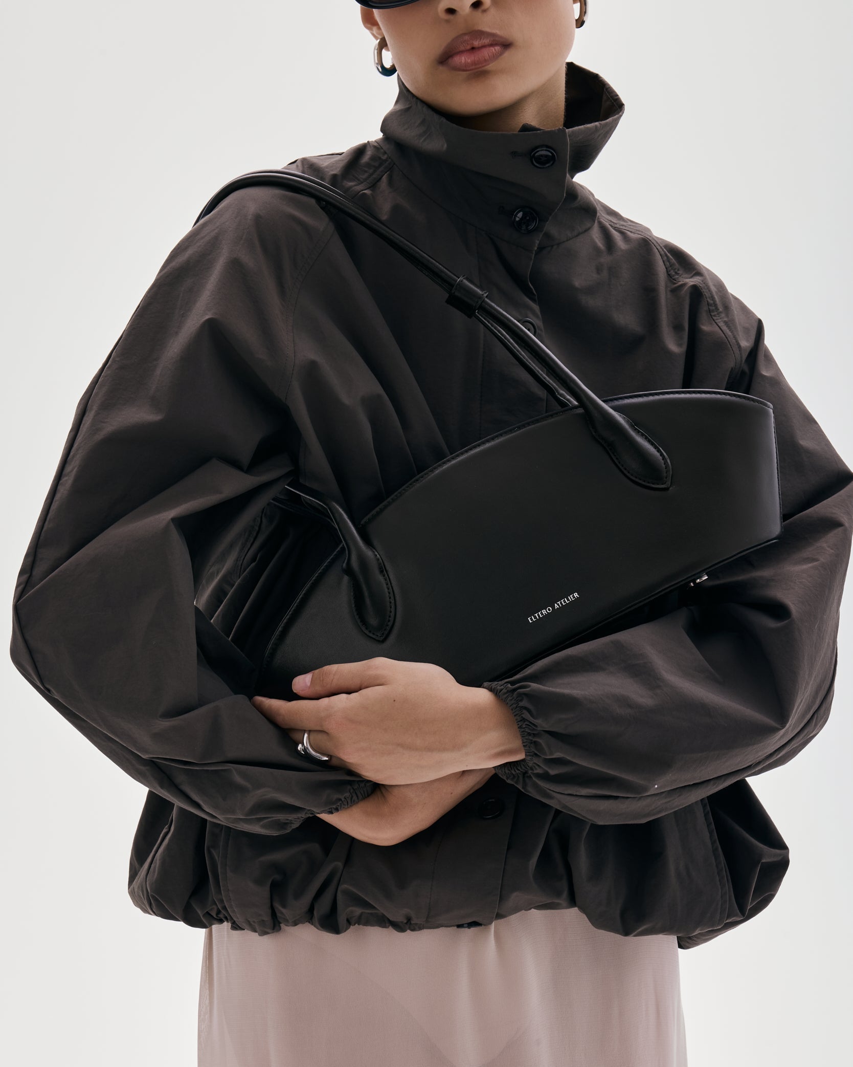 SCULPTA BLACK SMOOTH LEATHER
