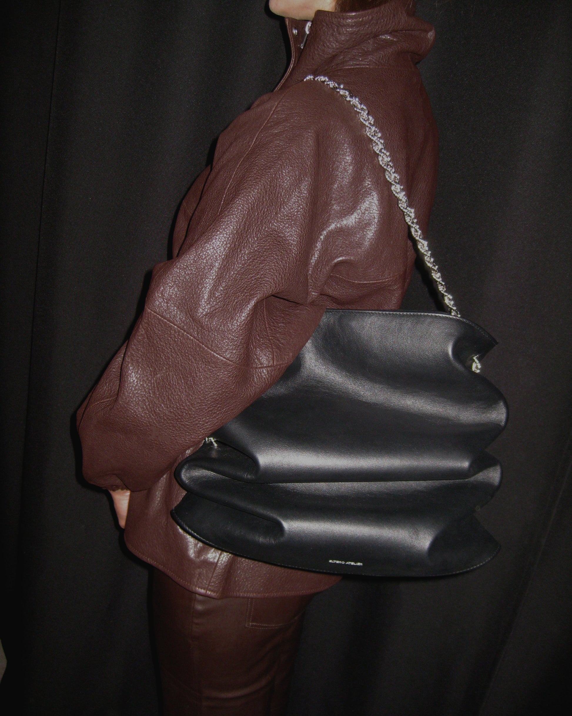 ELTA MAXI BLACK NAPPA